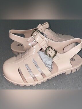 NWT Blush Fisherman Jelly Sandals | Toddler | Nude Pink